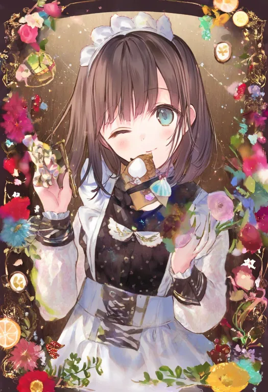 masterpiece, best quality, general, hanekoto, 1girl, solo — by k3scat, made with ComfyUI