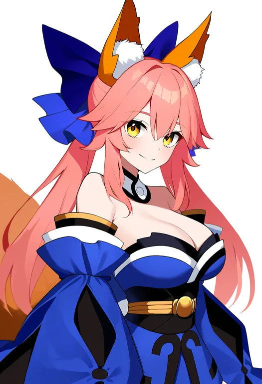 masterpiece, best quality, newest, absurdres, highres, safe, tamamo_no_mae_(fate), fate/extra, solo, upper_body… — by k3scat, made with ComfyUI