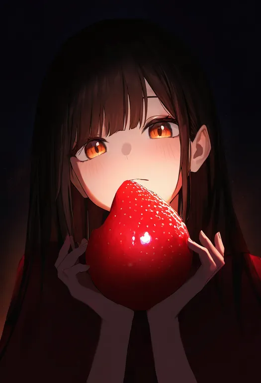 masterpiece, best quality, newest, absurdres, highres, safe, fruit, 1girl, solo — by k3scat, made with ComfyUI
