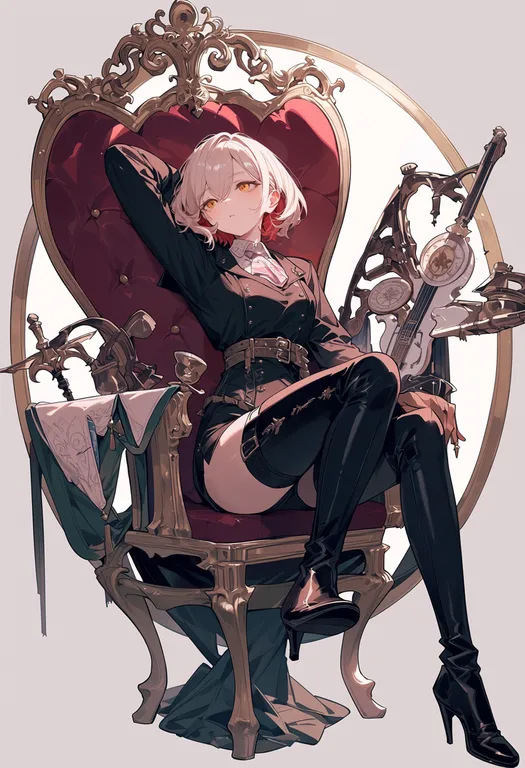 masterpiece, best quality, score_7, safe, surreal, 1girl, solo — by k3scat, made with ComfyUI