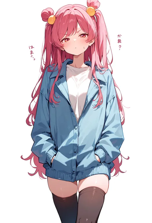 masterpiece, best quality, score_7, safe, aikatsu friends!, solo, simple background — by k3scat, made with ComfyUI