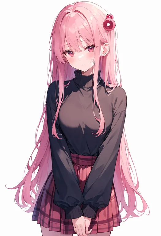 masterpiece, best quality, score_7, safe, netsu ijou (utau), solo, simple background — by k3scat, made with ComfyUI