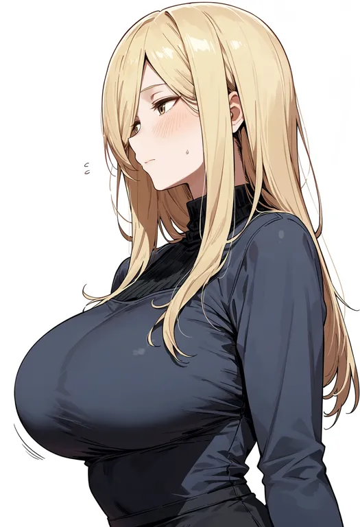 masterpiece, best quality, score_7, safe, takano miyo, solo, upper body, simple background — by k3scat, made with ComfyUI