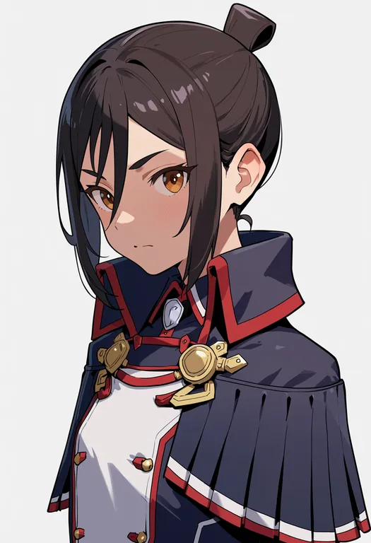masterpiece, best quality, score_7, safe, morag ladair (xenoblade), solo, upper body, simple background — by k3scat, made with ComfyUI
