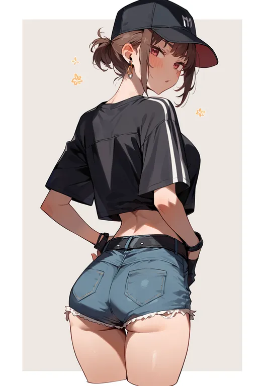 masterpiece, best quality, score_7, safe, mihoyo, solo, simple background — by k3scat, made with ComfyUI