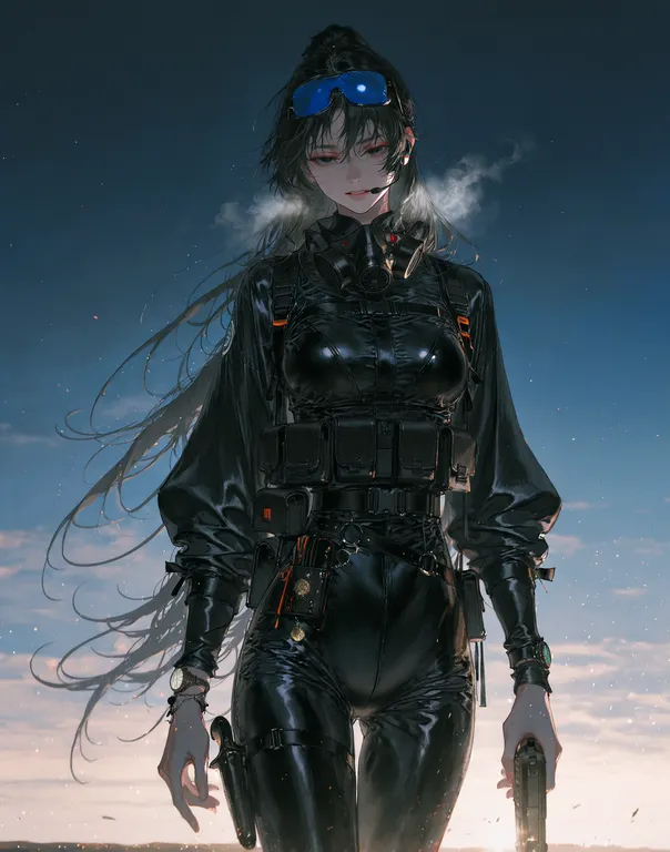 masterpiece, best quality, high resolution, unity 8k wallpaper, (illustration:1), newest, absurdres, highres, very awa… — by 纆月钥C¹⁹H²¹N³O², made with ComfyUI
