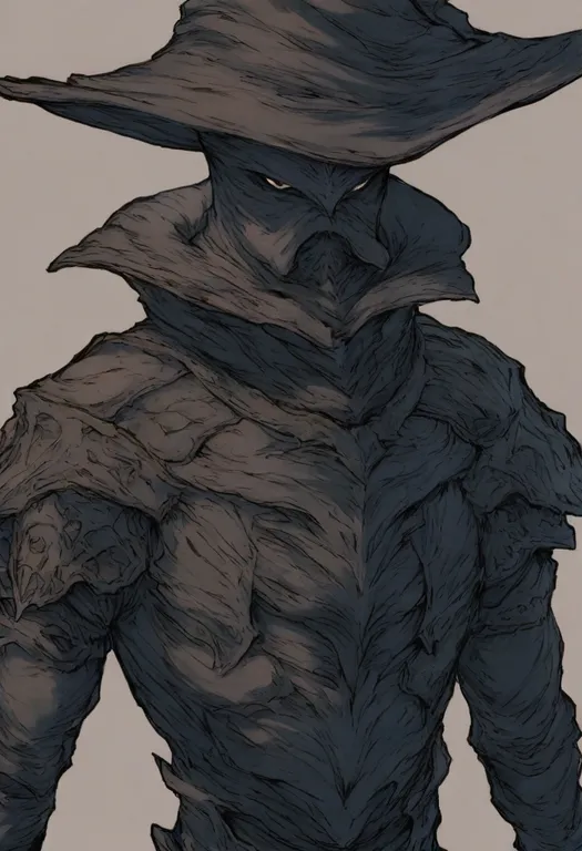 masterpiece, best quality, general, black mage (final fantasy), final fantasy, solo, upper body, simple background — by k3scat, made with ComfyUI