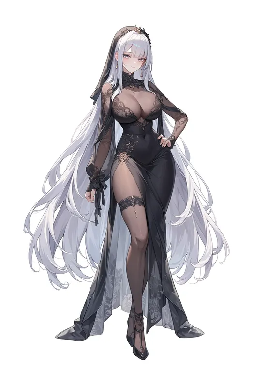 masterpiece, best quality, score_7, safe, another eden, solo, simple background — by k3scat, made with ComfyUI