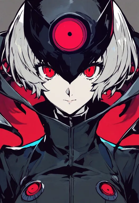 masterpiece, best quality, general, elizabeth (persona), persona, solo, upper body, simple background — by k3scat, made with ComfyUI