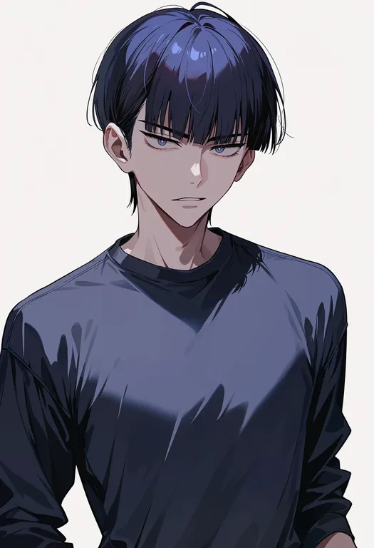 masterpiece, best quality, score_7, safe, jiro kyoka, solo, upper body, simple background — by k3scat, made with ComfyUI