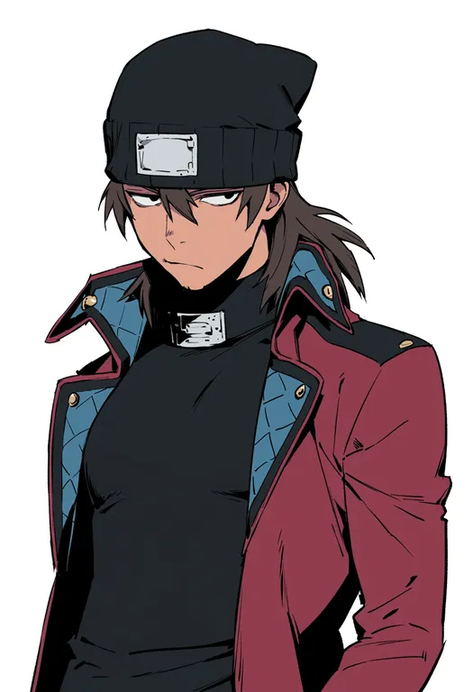 masterpiece, best quality, score_7, safe, aragaki shinjirou, solo, upper body, simple background — by k3scat, made with ComfyUI
