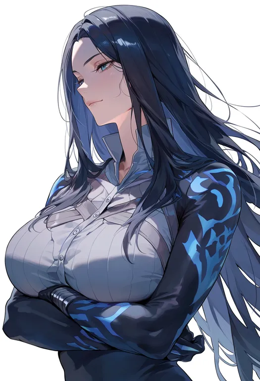 masterpiece, best quality, score_7, safe, dialga, solo, upper body, simple background — by k3scat, made with ComfyUI