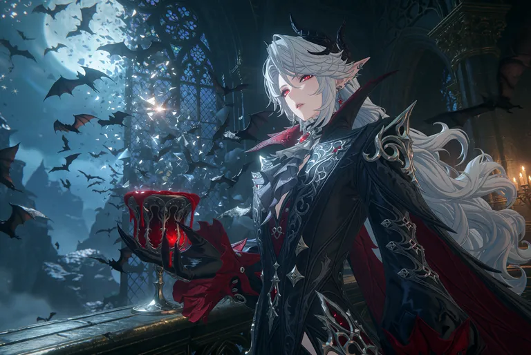 zidiusArt, --preview，@wdlnai13, wdlc48, Ani2rel, wdljql, “A breathtaking, Castlevania-style dark fantasy illustration of — by 天才美少女, made with ComfyUI