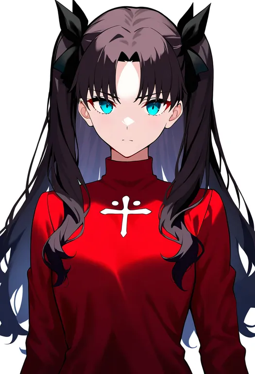 masterpiece, best quality, newest, absurdres, highres, safe, tohsaka_rin, fate/stay_night, solo, upper_body… — by k3scat, made with ComfyUI