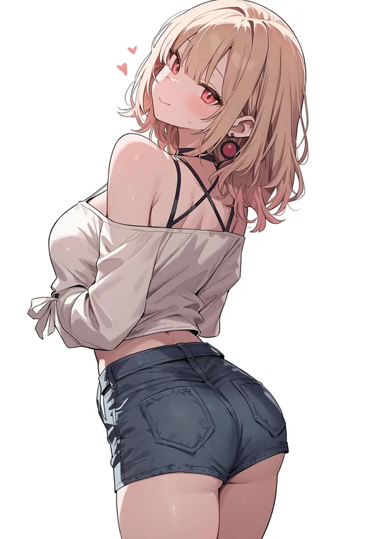 masterpiece, best quality, score_7, safe, seikishi melty lovers, solo, simple background — by k3scat, made with ComfyUI