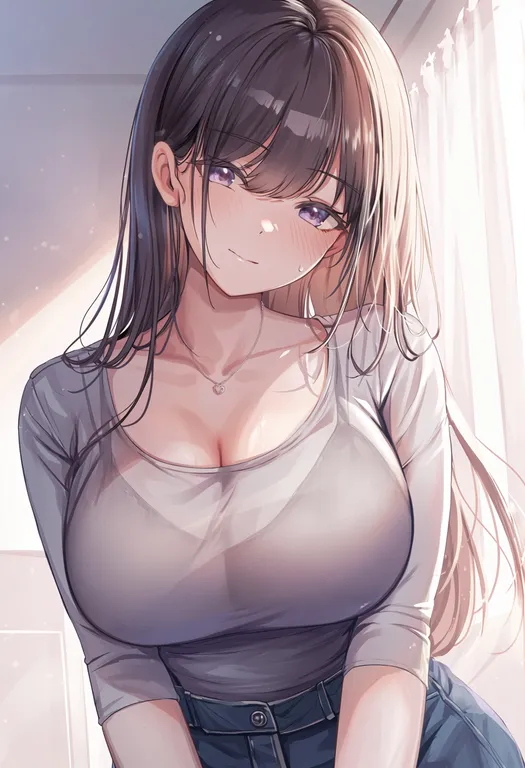 masterpiece, best quality, score_7, safe, @niichi (komorebi-palette), 1girl, solo — by k3scat, made with ComfyUI