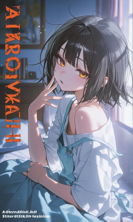 【美游】睡眼朦胧 — by 彩虹猫猫锤, made with ComfyUI
