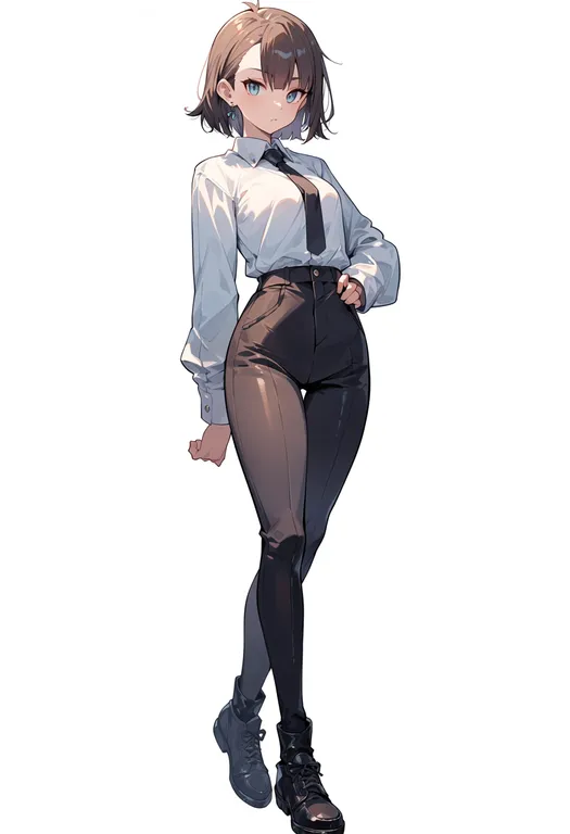 masterpiece, best quality, score_7, safe, aoki densetsu shoot!, solo, full body, simple background — by k3scat, made with ComfyUI