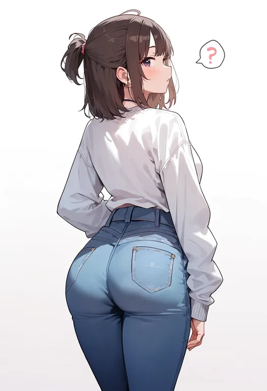 masterpiece, best quality, score_7, safe, idolmaster sp, solo, simple background — by k3scat, made with ComfyUI