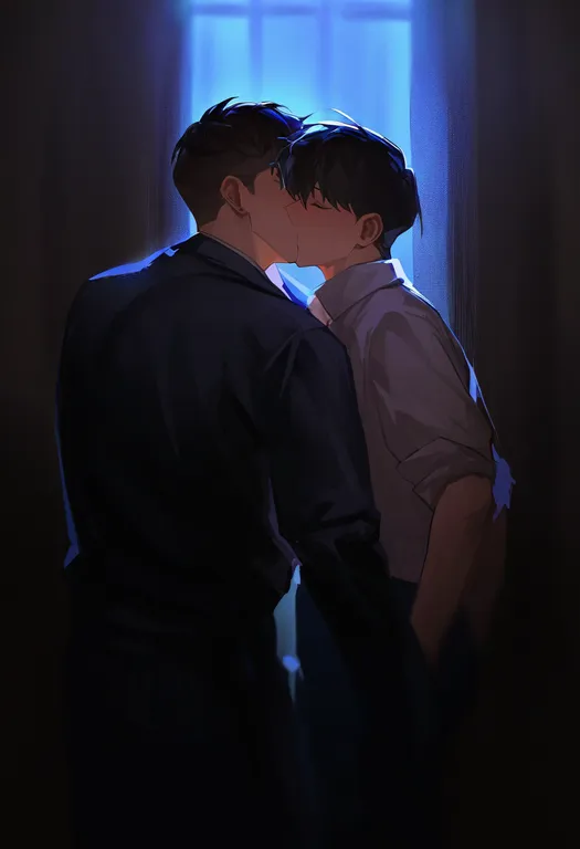 masterpiece, best quality, newest, absurdres, highres, safe, father_and_son, multiple_boys — by k3scat, made with ComfyUI