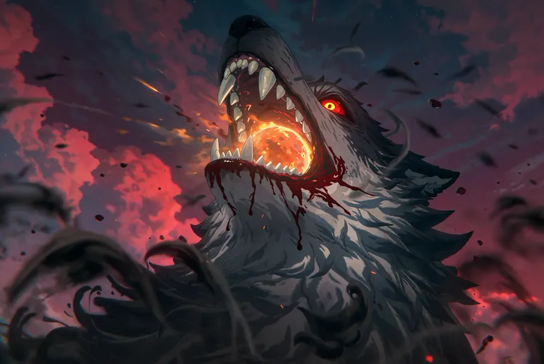 zidiusArt, --preview，@wdlnai13, wdlc48, Ani2rel, wdljql, Digital painting in the style of ptichnik. A massive, black… — by 天才美少女, made with ComfyUI