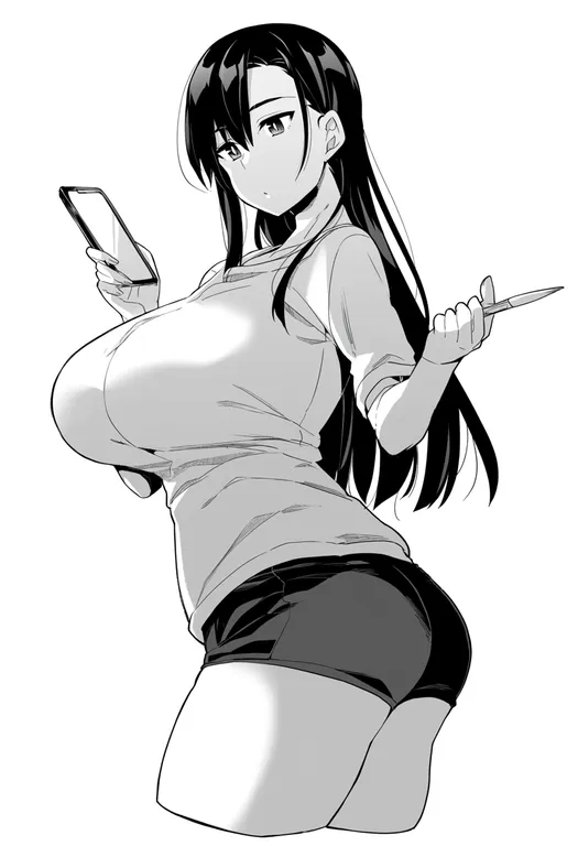 masterpiece, best quality, score_7, safe, @nanao itsuki, 1girl, solo — by k3scat, made with ComfyUI