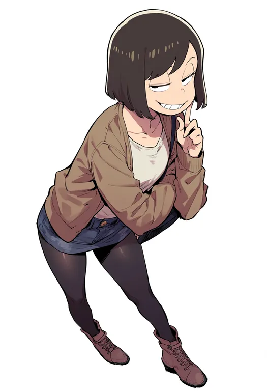masterpiece, best quality, score_7, safe, osomatsu-san, solo, simple background — by k3scat, made with ComfyUI
