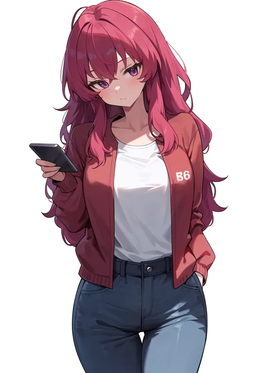 masterpiece, best quality, score_7, safe, toradora!, solo, simple background — by k3scat, made with ComfyUI