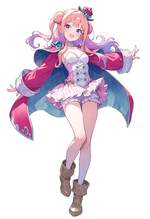 masterpiece, best quality, score_7, safe, atelier meruru, solo, simple background — by k3scat, made with ComfyUI