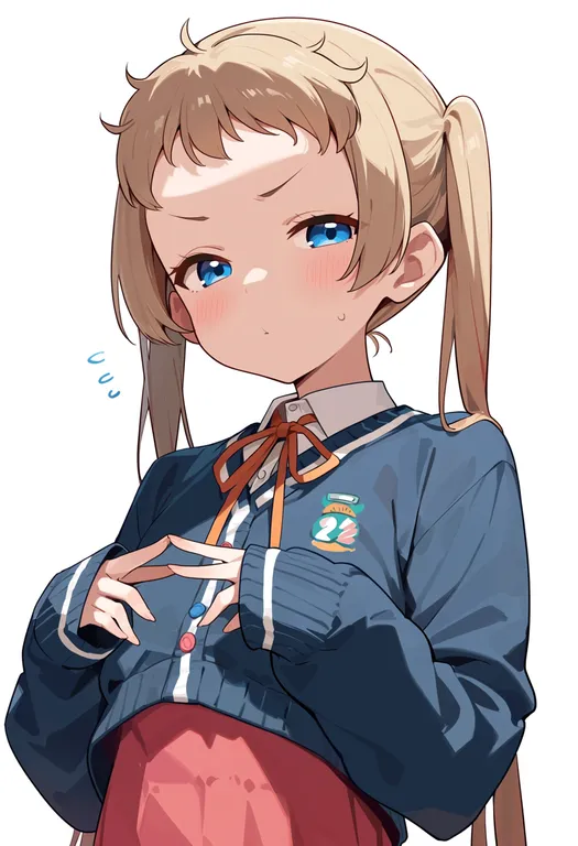 masterpiece, best quality, score_7, safe, dekomori sanae, solo, upper body, simple background — by k3scat, made with ComfyUI