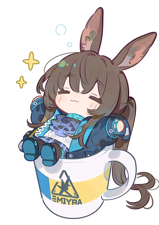 明日方舟-阿米娅-杯中萌物 — by 💤💤💤, made with ComfyUI