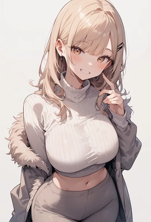masterpiece, best quality, score_7, safe, fluffy, 1girl, solo — by k3scat, made with ComfyUI