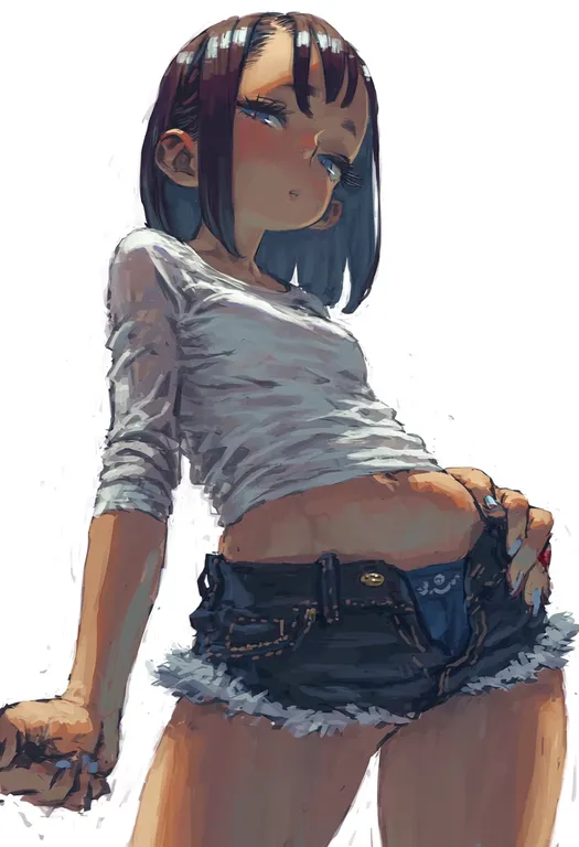 masterpiece, best quality, score_7, safe, @jonpei, 1girl, solo — by k3scat, made with ComfyUI