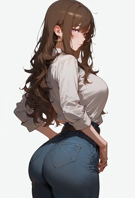 masterpiece, best quality, score_7, safe, steins;gate 0, solo, simple background — by k3scat, made with ComfyUI
