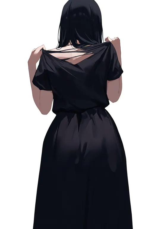 masterpiece, best quality, newest, absurdres, highres, safe, ripping, 1girl, solo, full_body, simple_background — by k3scat, made with ComfyUI