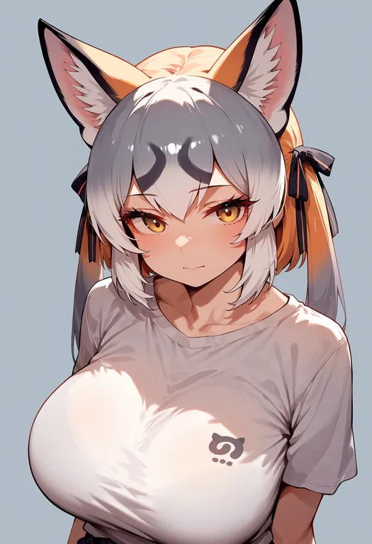 masterpiece, best quality, score_7, safe, island fox (kemono friends), kemono friends, solo, upper body… — by k3scat, made with ComfyUI