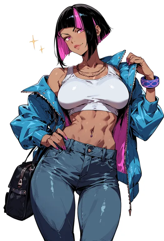 masterpiece, best quality, score_7, safe, street fighter 6, solo, simple background — by k3scat, made with ComfyUI