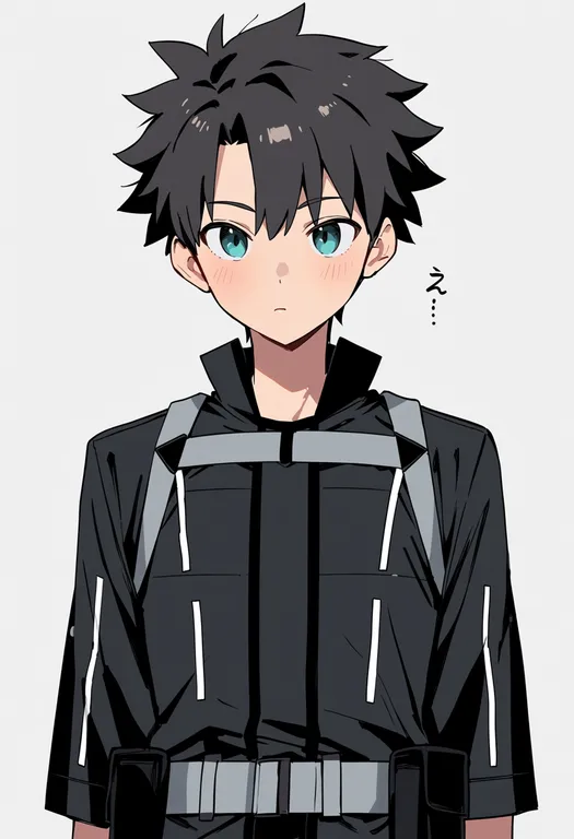 masterpiece, best quality, score_7, safe, fujimaru ritsuka (male) (polar chaldea uniform), solo, upper body… — by k3scat, made with ComfyUI