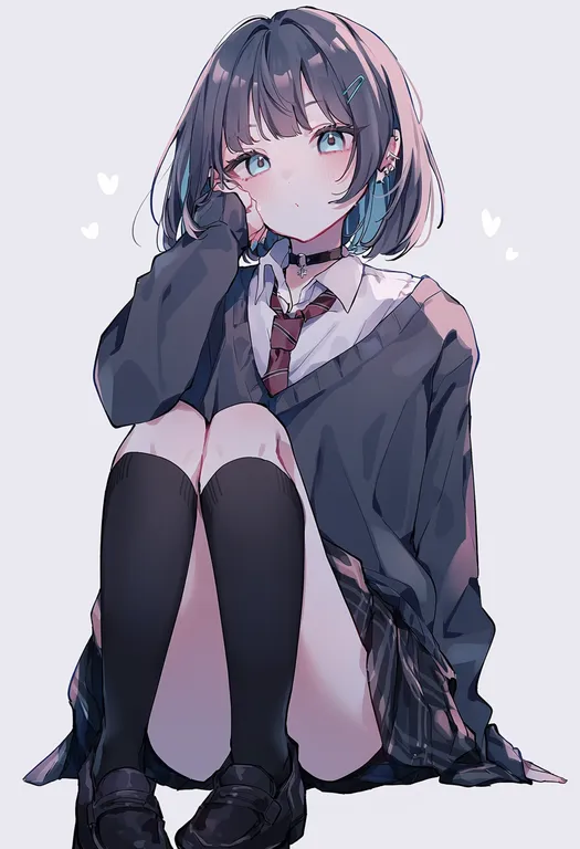 masterpiece, best quality, score_7, safe, @akippoi 0919, 1girl, solo — by k3scat, made with ComfyUI