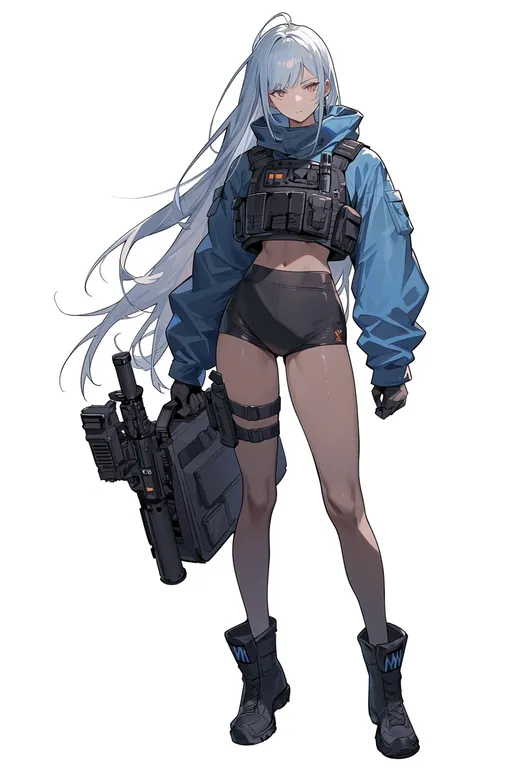 masterpiece, best quality, score_7, safe, chaos code, solo, simple background — by k3scat, made with ComfyUI