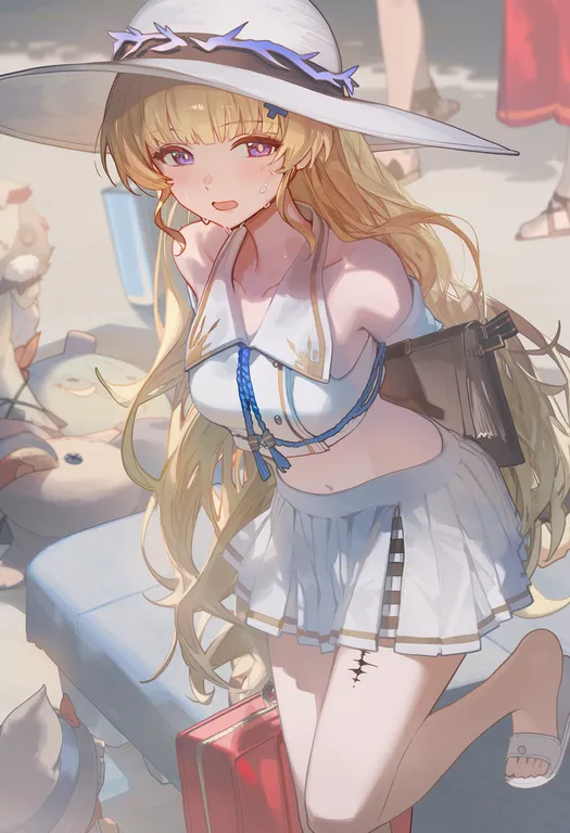 1.5::granblue_fantasy (style)::, official art, 0.8::artist:ciloranko::, 0.8::artist:rella::, 0.5::artist:modare::… — by nero, made with NovelAI