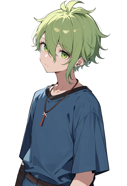 masterpiece, best quality, score_7, safe, amami rantaro, solo, upper body, simple background — by k3scat, made with ComfyUI
