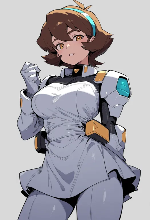 masterpiece, best quality, score_7, safe, voltron (series), solo, simple background — by k3scat, made with ComfyUI