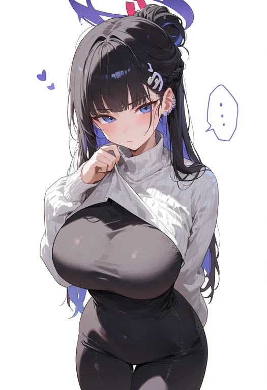 masterpiece, best quality, score_7, safe, hagoromo, 1girl, solo, simple background — by k3scat, made with ComfyUI