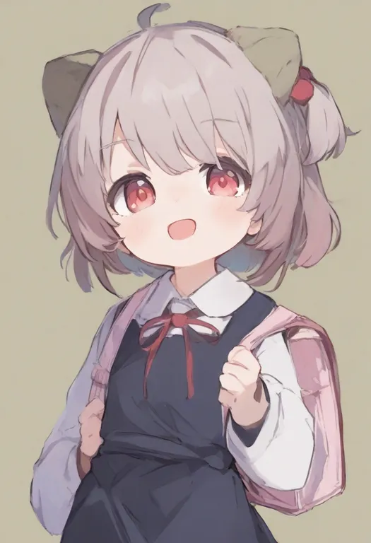 masterpiece, best quality, general, bag, 1girl, solo, simple background — by k3scat, made with ComfyUI