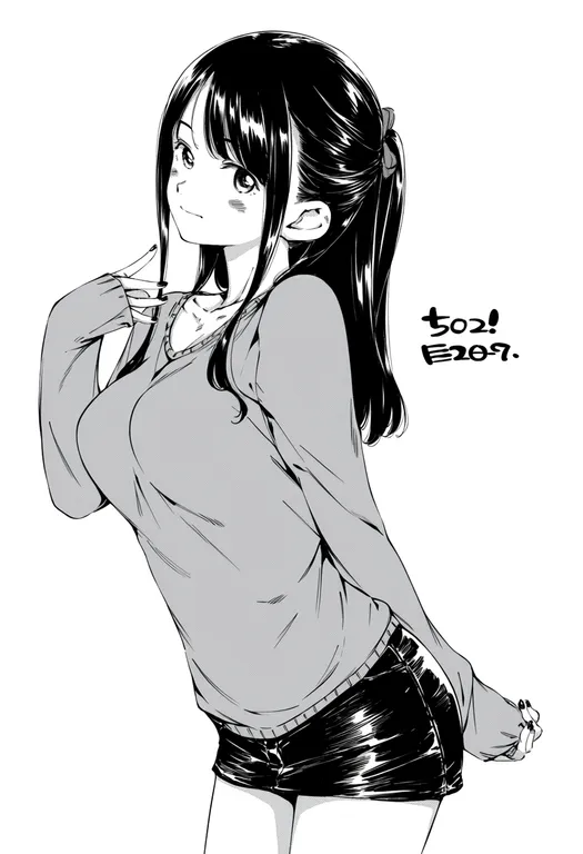 masterpiece, best quality, score_7, safe, @hamao, 1girl, solo — by k3scat, made with ComfyUI