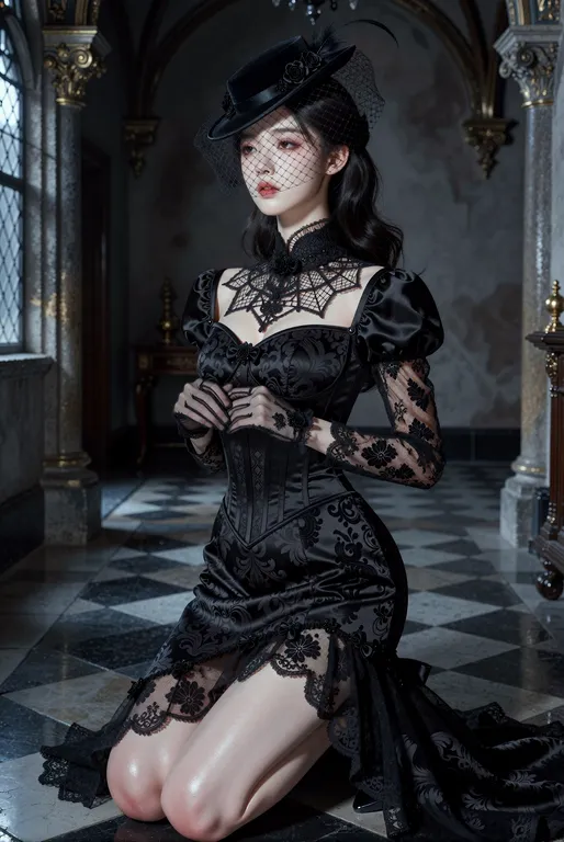 一位身高约165公分、身材匀称苗条的东方美女。她拥有自然健康的温和曲线，胸部自然A罩杯挺拔，腰部紧致而富有弹性，腰线平缓柔和，微微带着女性自然的腹部弧度。她的胯部圆润，臀部饱满挺翘，小腿线条则匀称流畅、修长笔直。她全身的皮肤白皙细腻，质感紧… — by kessness, made with ComfyUI