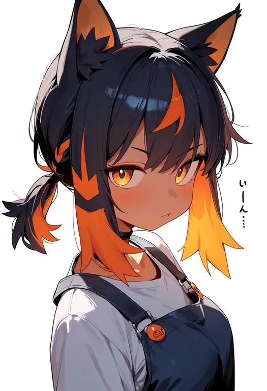 masterpiece, best quality, score_7, safe, litten, solo, upper body, simple background — by k3scat, made with ComfyUI