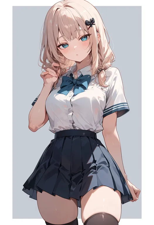 masterpiece, best quality, score_7, safe, sakayori iroha, cho kaguya-hime! — by k3scat, made with ComfyUI