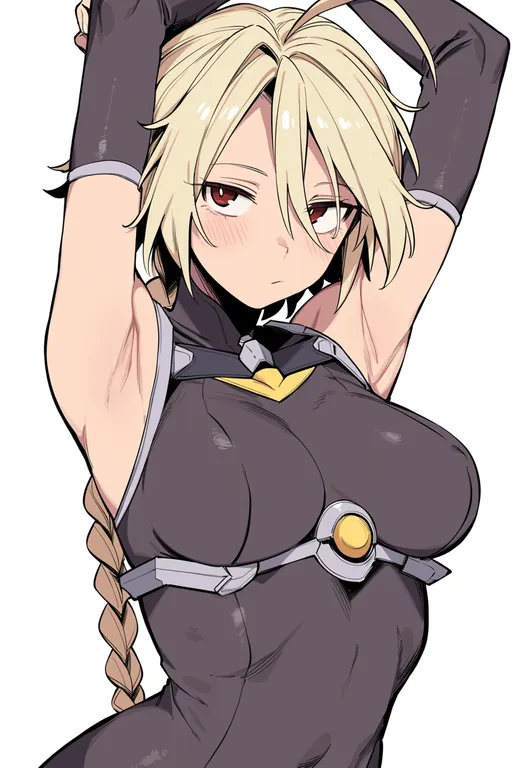 masterpiece, best quality, score_7, safe, lambda-11, solo, upper body, simple background — by k3scat, made with ComfyUI